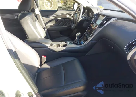 2017 Infiniti Q50 2.0T Base z USA, uszkodzony, nr VIN JN1CV7AP0HM641451